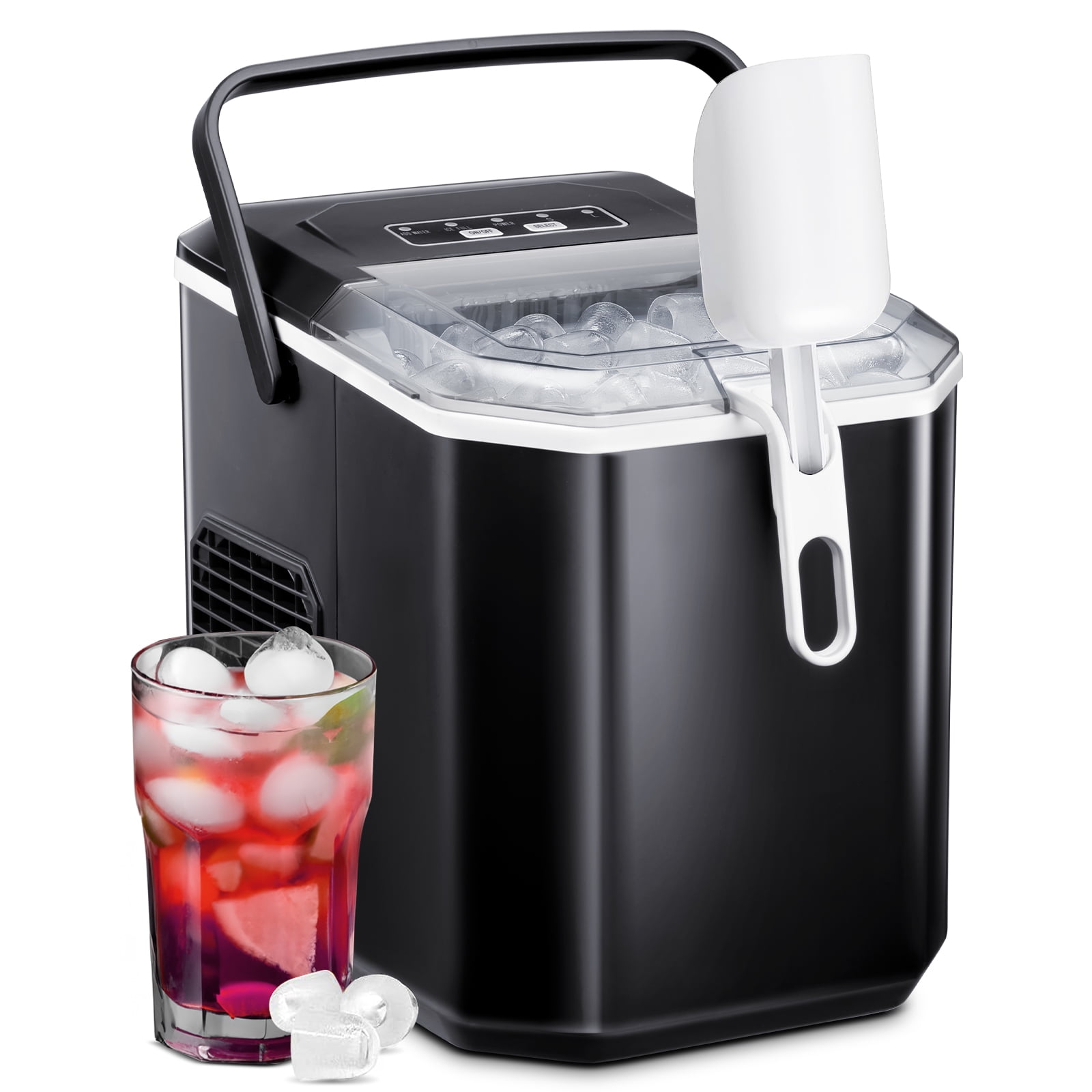 Igloo Automatic Self-Cleaning Portable Countertop Ice Maker Machine With  Handle - Black, 1 ct - Pick 'n Save