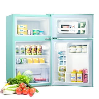Avanti Retro Series Compact Refrigerator, Mini-Fridge, 3.1 cu. ft., in  Seafoam Green (RMRS31X7G-IS) 