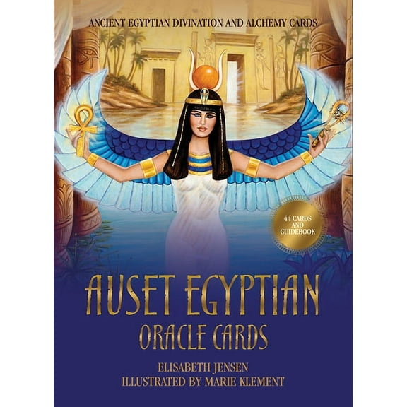 Auset Egyptian Oracle Cards: Ancient Egyptian Divination and Alchemy Cards, (Hardcover)