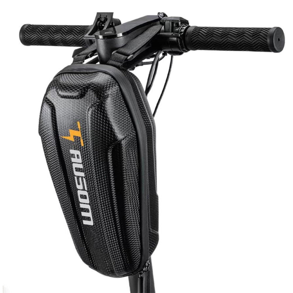 Ausom Electric Scooter Front Bag Waterproof Handlebar Storage Bag 9.84x5.91x3.15 Inches Portable Sports Outdoor E‑Scooter Accessory