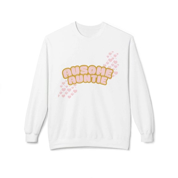 Ausome Auntie Softstyle Fleece Crewneck Sweatshirt