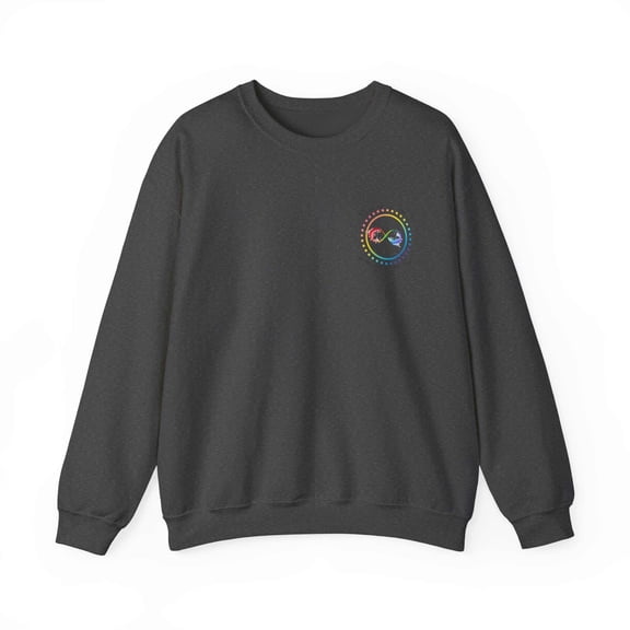Ausome Awareness Rainbow Design Heavy Blend™ Crewneck Sweatshirt