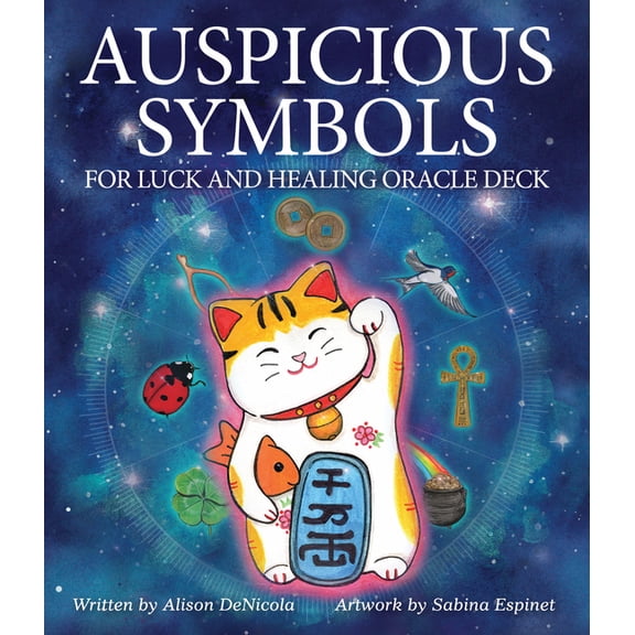 Auspicious Symbols for Luck and Healing Oracle Deck, (Hardcover)
