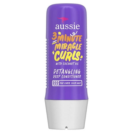 Aussie 3 Minute Miracle Curls Detangling Deep Conditioner 8 fl oz