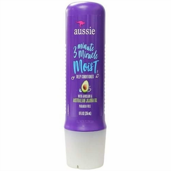 Aussie 3 Minute Miracle Moist Deeeeep Conditioner 8 Oz. Packaging May Vary - Pack of 2