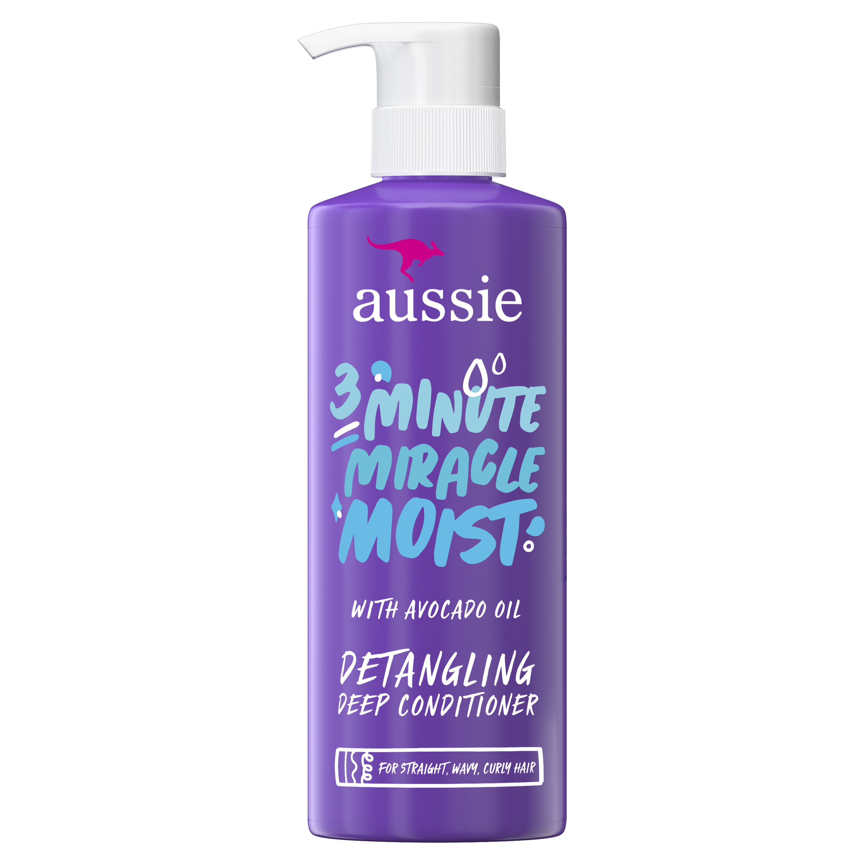 Aussie 3 Minute Miracle Moist Deep Conditioner, Paraben Free, 16 oz - image 1 of 12