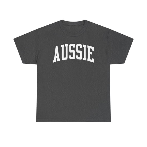 Aussie Australian Australia Shirt Gifts Tshirt Crew Neck Short Sleeve