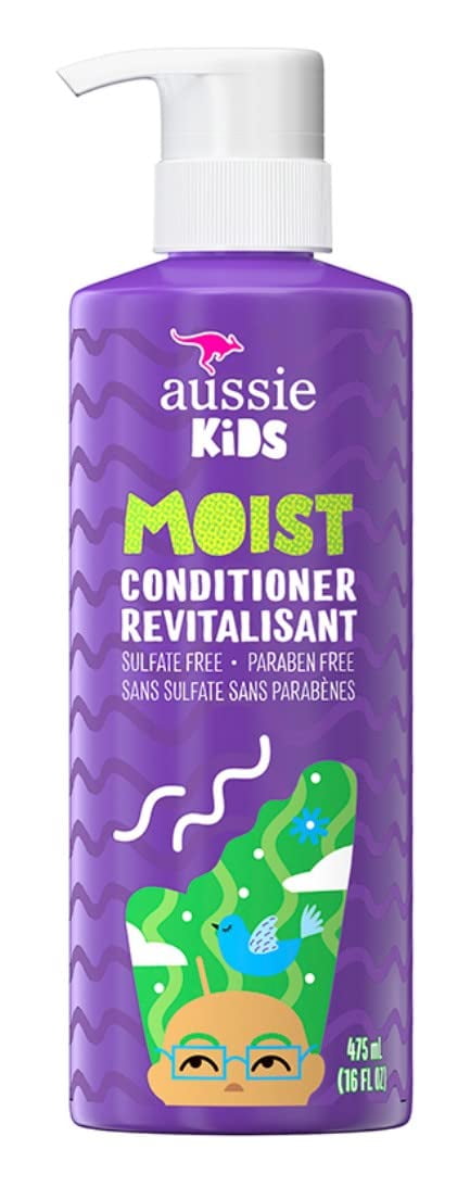 Aussie Conditioner Kids Moist 16 Ounce (475ml) (Pack of 2)