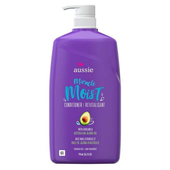Aussie Conditioner Miracle Moist 26.2oz Pump (Pack of 2)