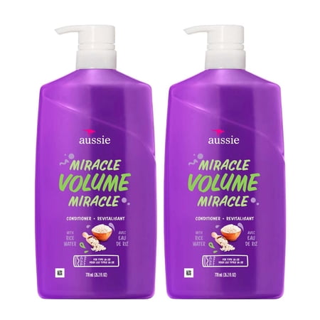 Aussie Conditioner Miracle Volume 26.2oz Pump (Pack of 2)