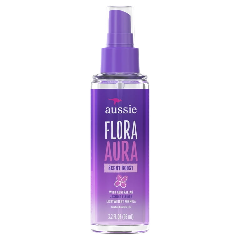 Aussie Flora Aura Scent Boost Hair Spray, 48-Hour Floral Scent