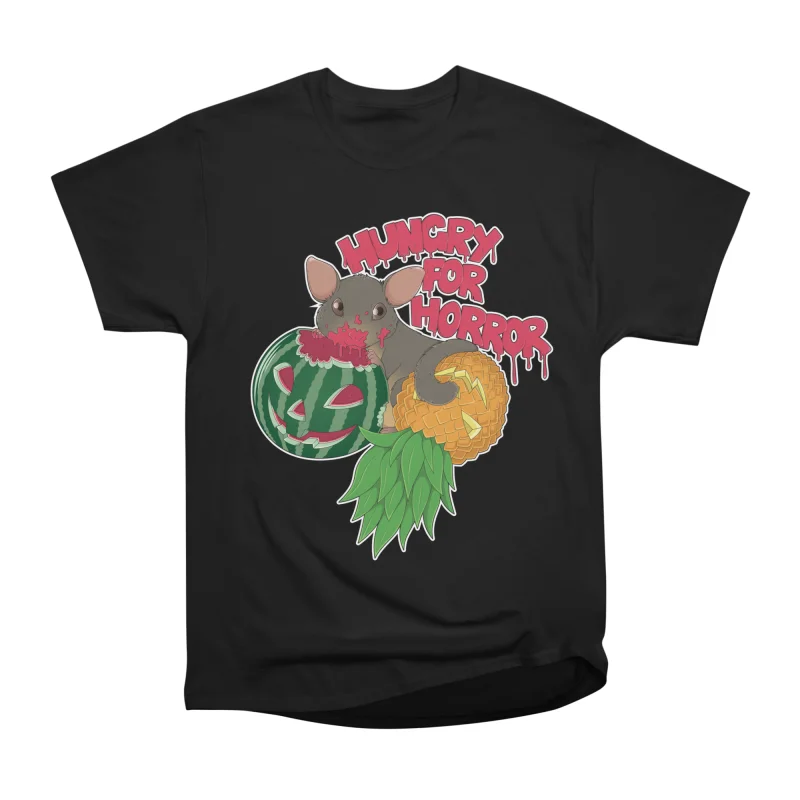 Aussie Halloween Hungry For Horror T-Shirt Tee Gift For Him Merch For ...