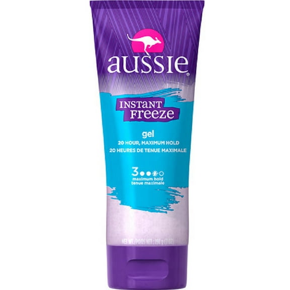 Aussie Instant Freeze Gel Maximum Hold 7 oz (Pack of 3)