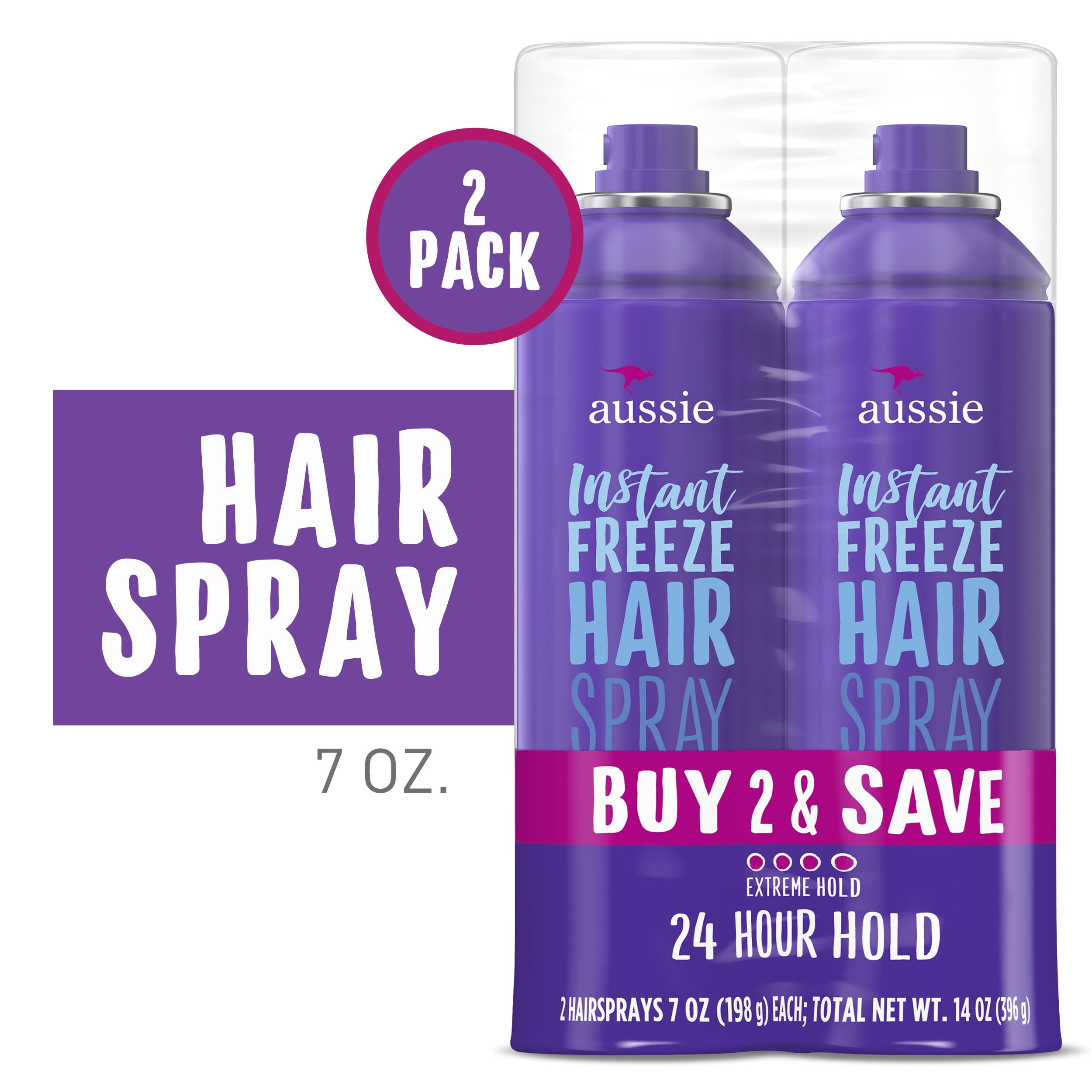 4 Aussie Instant Freeze Old Original Formula Hairspray Jojoba Sea Kelp 7 Oz  $20! 381519187025