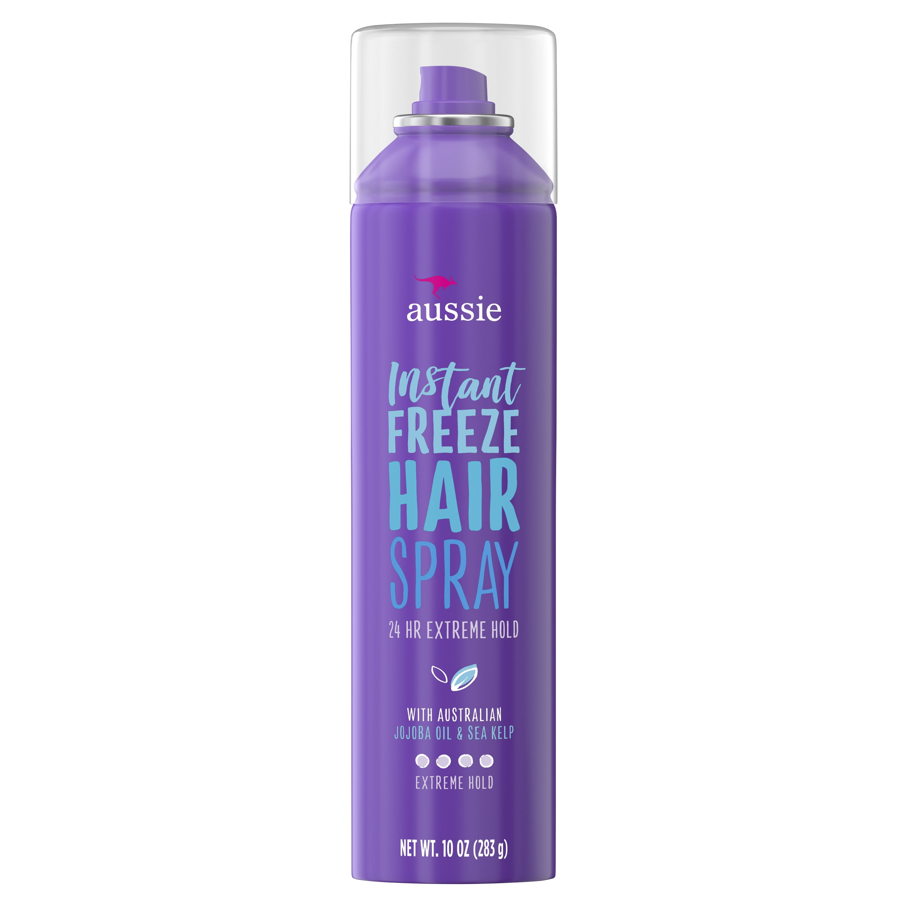 Aussie Instant Freeze Hairspray, 24 Hour Extreme Hold, 10 oz