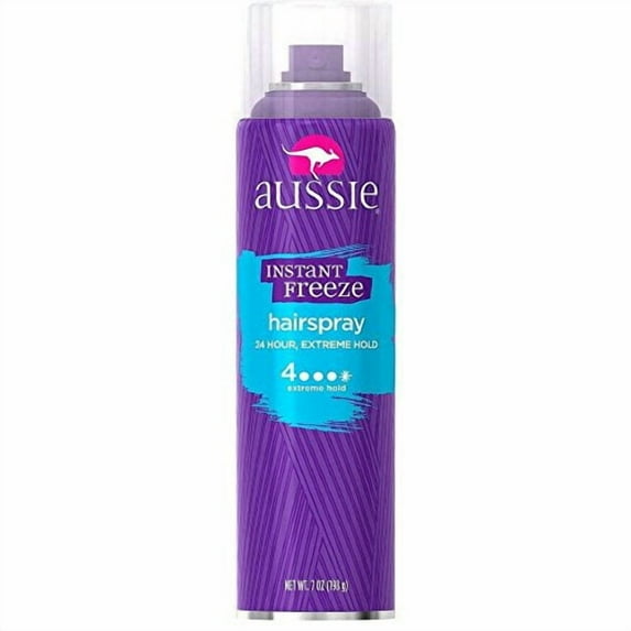 Aussie Instant Freeze Spray, Aerosol - 7 oz (Pack of 3)
