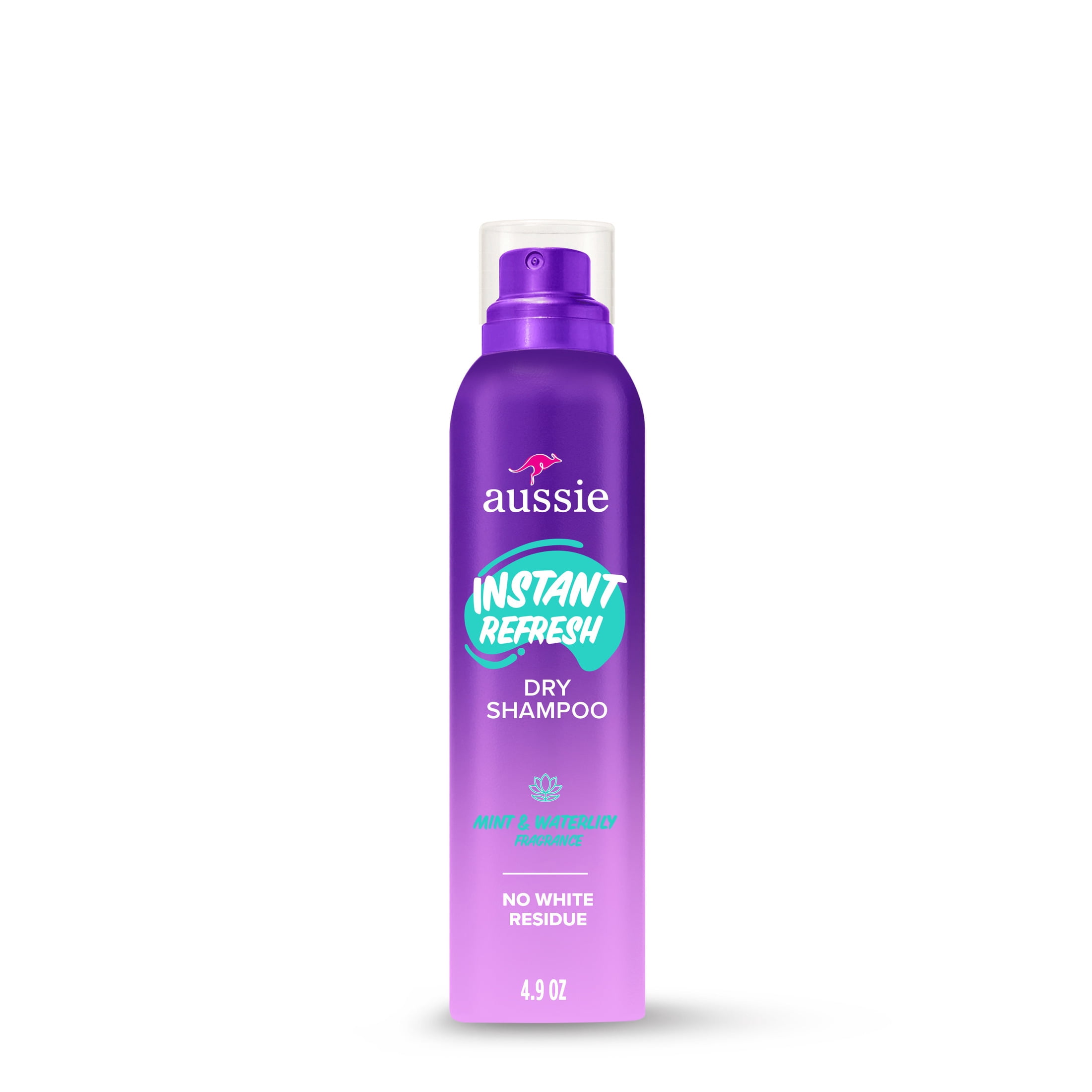 Aussie Instant Refresh Dry Shampoo for Straight, Wavy and Curly Hair, 4.9oz