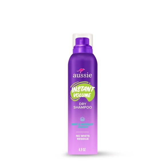 Aussie Instant Volume Dry Shampoo for Straight, Wavy and Curly Hair, 4.9oz