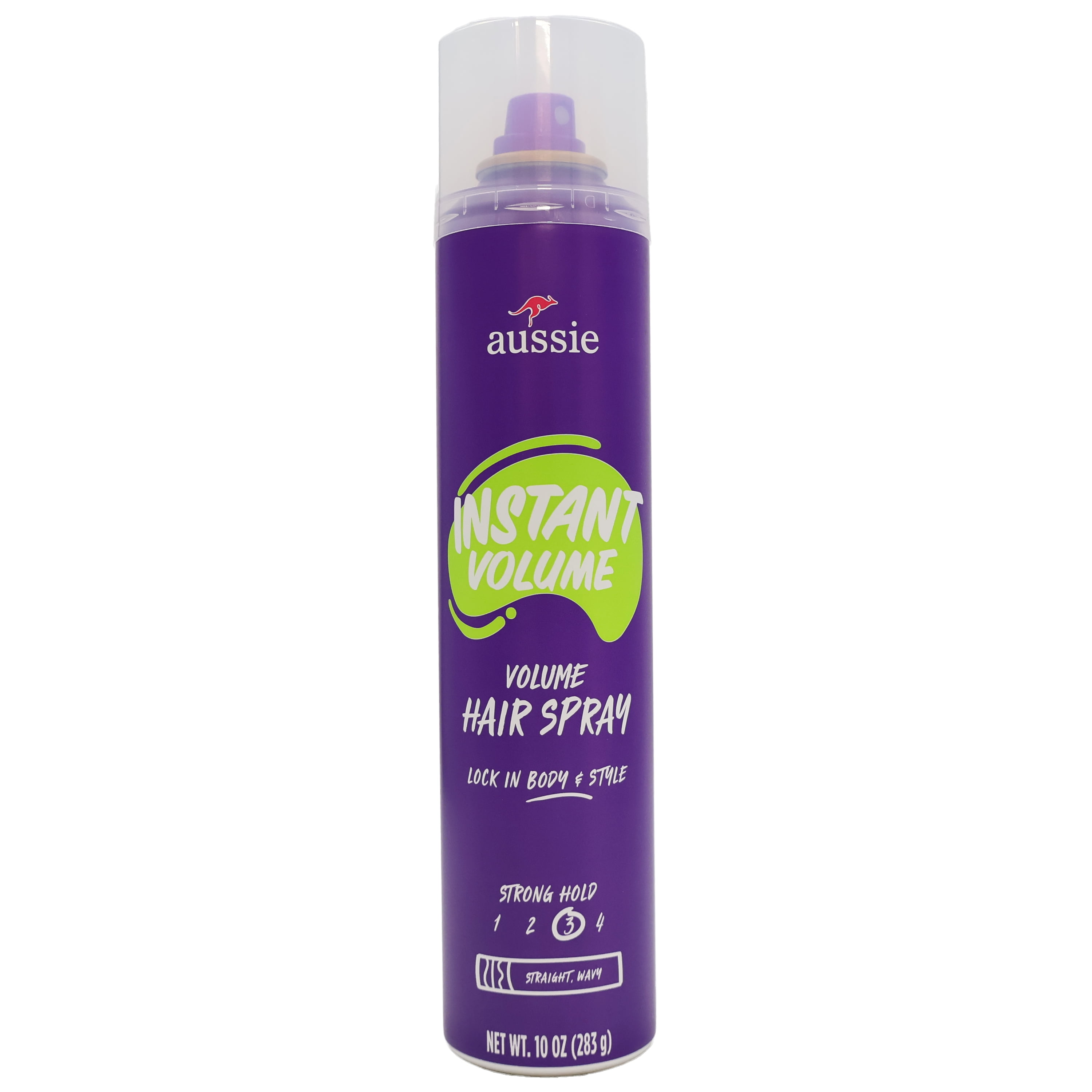 Aussie Instant Volume Hair Spray Strong Hold, 10 Oz.