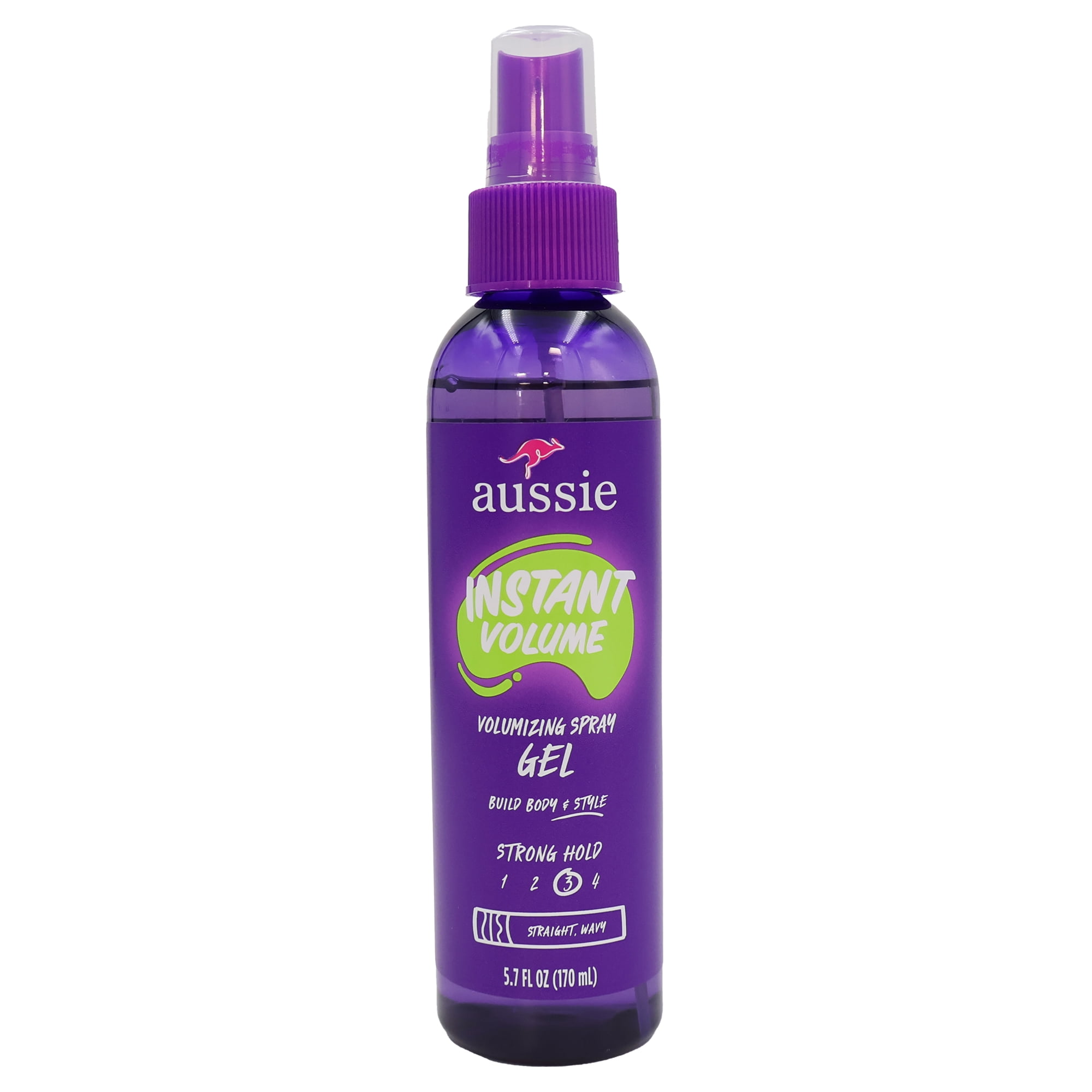 Aussie Instant Volume Spray Gel Strong Hold, 5.7 Oz.