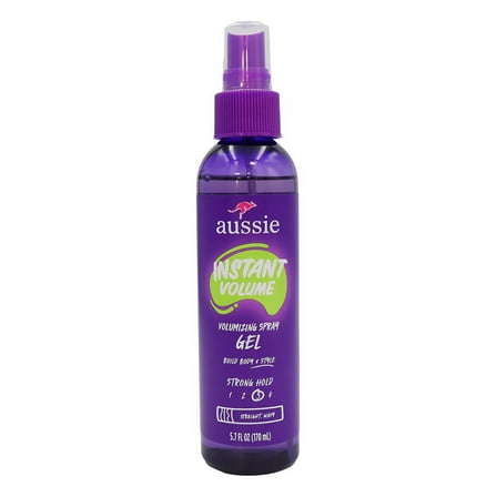 Aussie Instant Volume Spray Gel Strong Hold, 5.7 Oz..