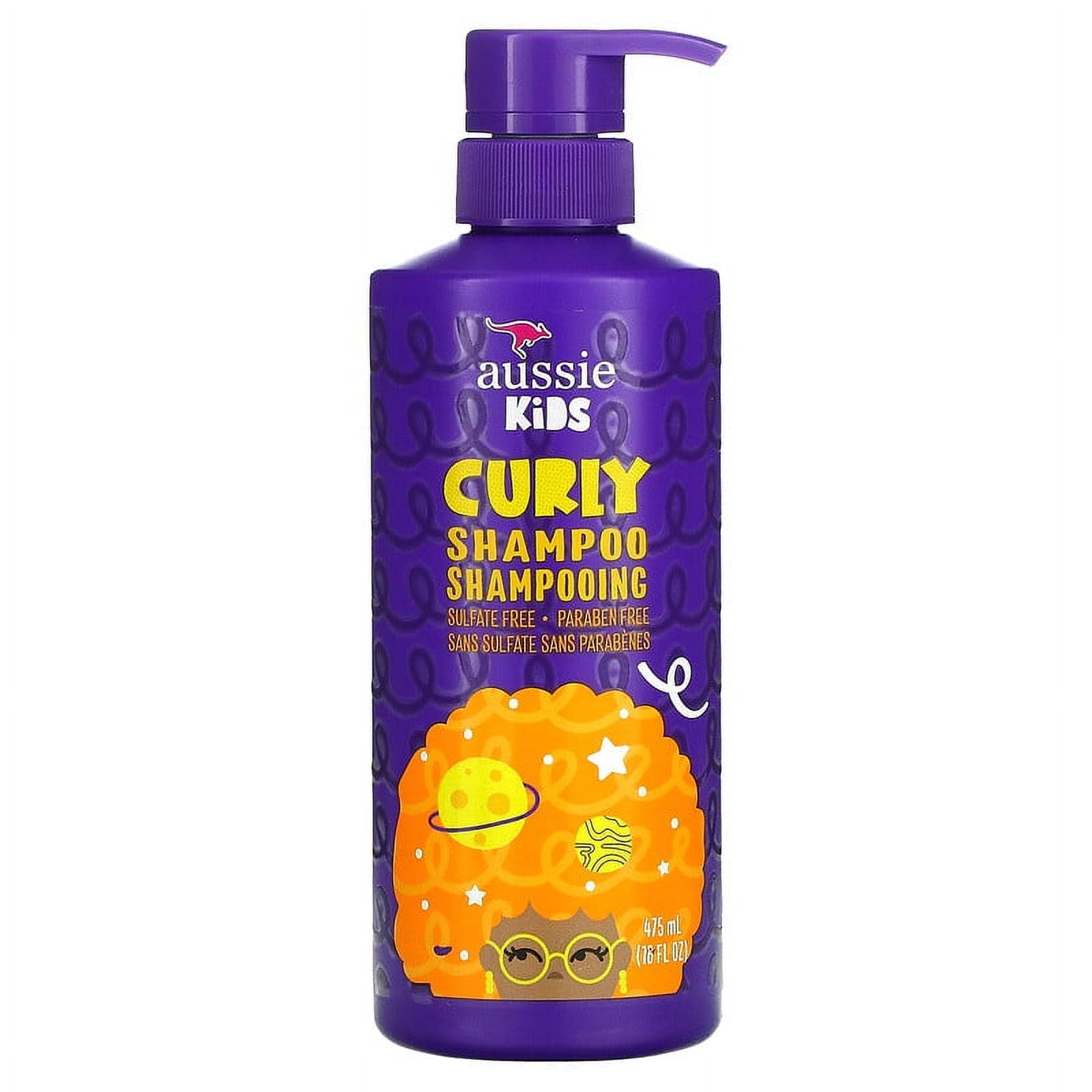 Aussie Kids Curly Shampoo Sunny Tropical Fruit 16 fl oz (475 ml)