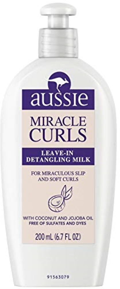 Aussie Leave-In Detangling Milk Miracle Curls 6.7 oz (Pack of 4)