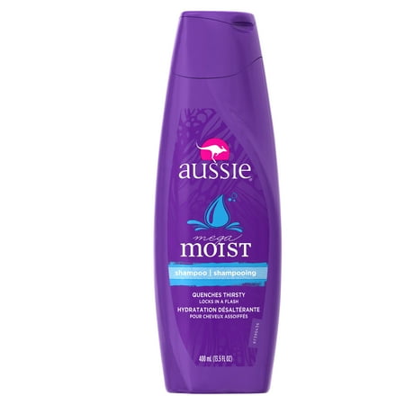 Aussie Mega Moist Shampoo 13.5 fl oz