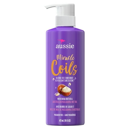 Aussie Miracle Coils Conditioner, Paraben Free, Curly Hair 16 fl oz