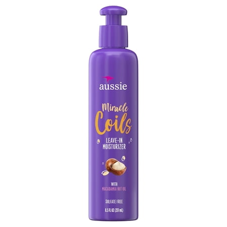 Aussie Miracle Coils Leave In Moisturizer, 8.5 oz