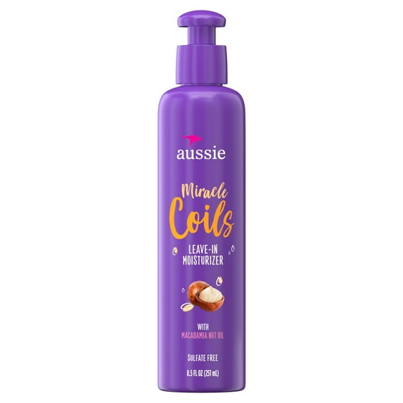 Aussie Miracle Coils Leave-In Moisturizer 8.5oz (Pack of 3)