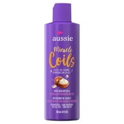 Aussie Miracle Coils Shampoo, Sulfate Free, 8 fl oz
