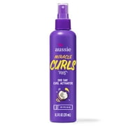 Aussie Miracle Curls 2nd Day Curl Activator Spray Gel, 8.5 fl oz