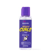 Aussie Miracle Curls Coconut Curl-Defining Hair Oil, for Curly Hair 3.2 fl oz