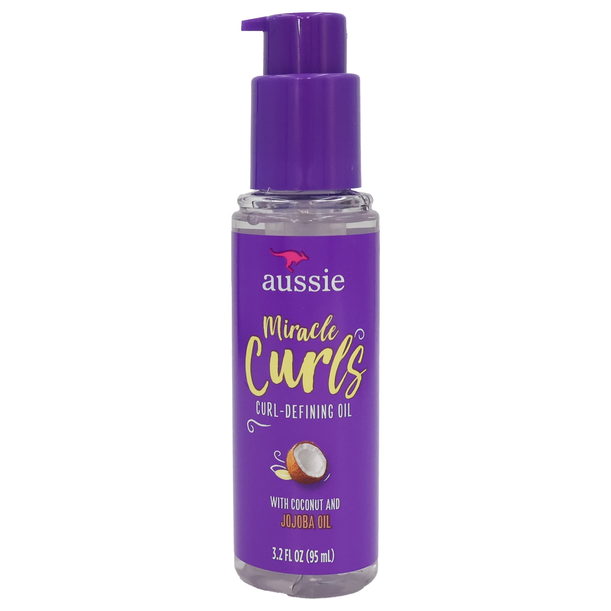 Aussie Miracle Curls Defining Hair Oil, 3.2 Oz.