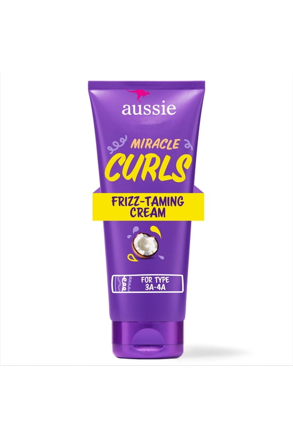Miracle Curls Frizz Taming Curl Cream, for Curly Hair 6.8 fl oz