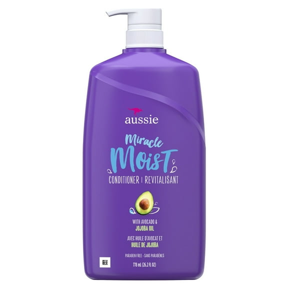 Aussie Miracle Moist Conditioner, 26.2 Oz.,Pack of 4