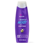 Aussie Miracle Moist Conditioner for All Hair Types, 12.1 fl oz