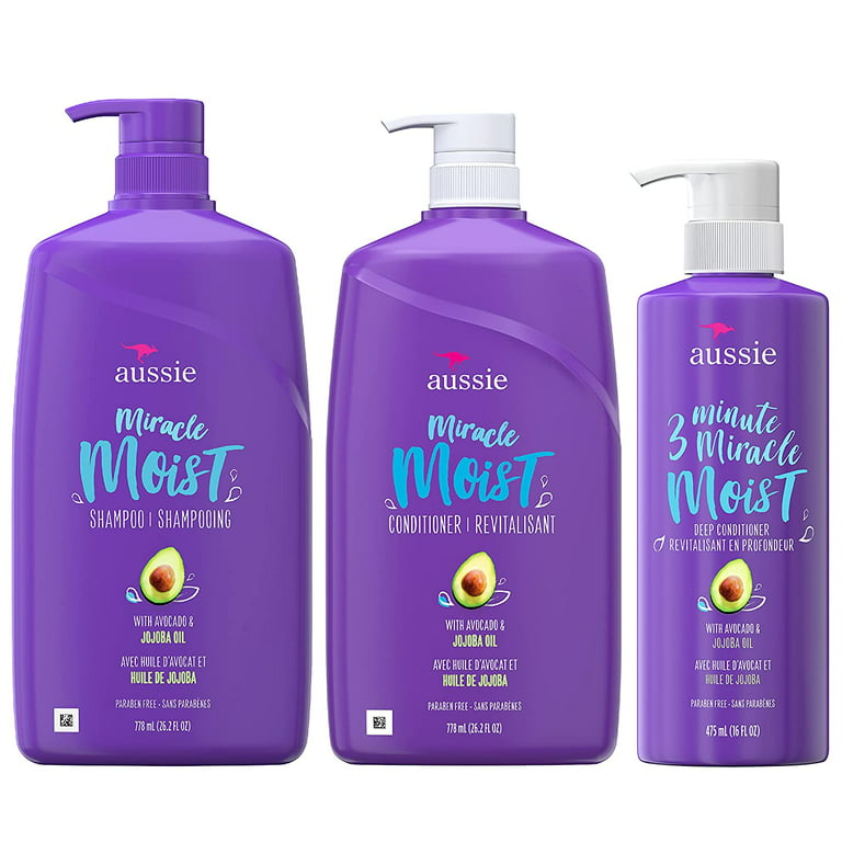Shampoo For Dry & Damaged Hair, Miracle Moist
