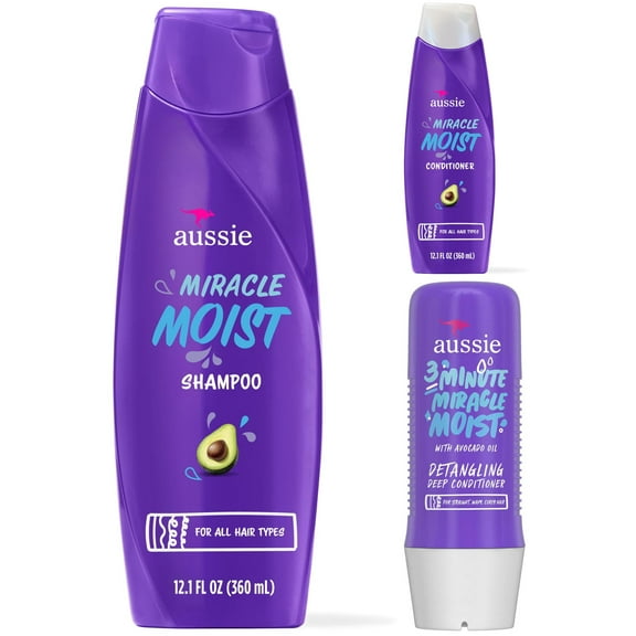 Aussie Miracle Moisture Everything Shower Kit