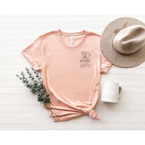 Aussie Mom Shirt, Aussie Mama Shirt,Dog Mom Shirt, Australian Shepherd ...