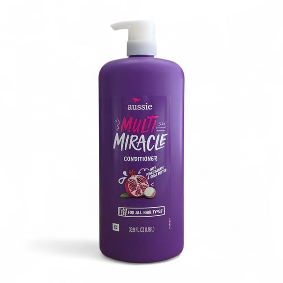 Aussie Multi Miracle Conditioner, Pomegranate & Shea Butter, 39.9 fl oz