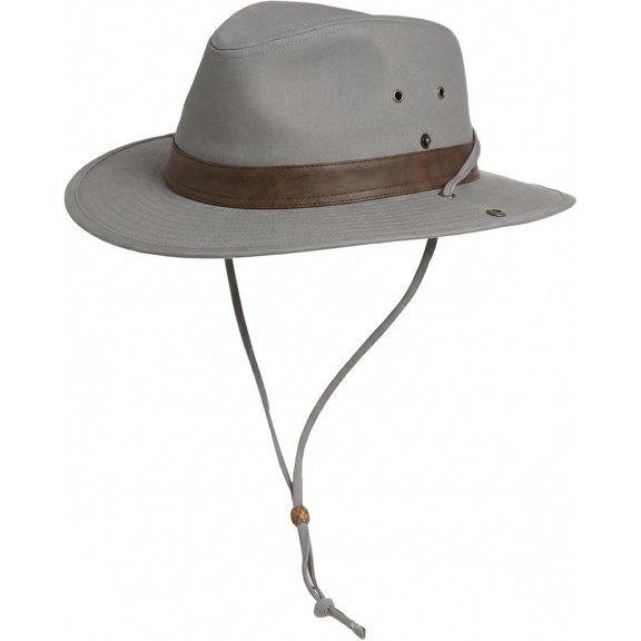 Aussie Outback Hat for Men Women, UPF 50 Panama Golf Sun Hat Wide Brim with Chin Strap, Breathable & Packable