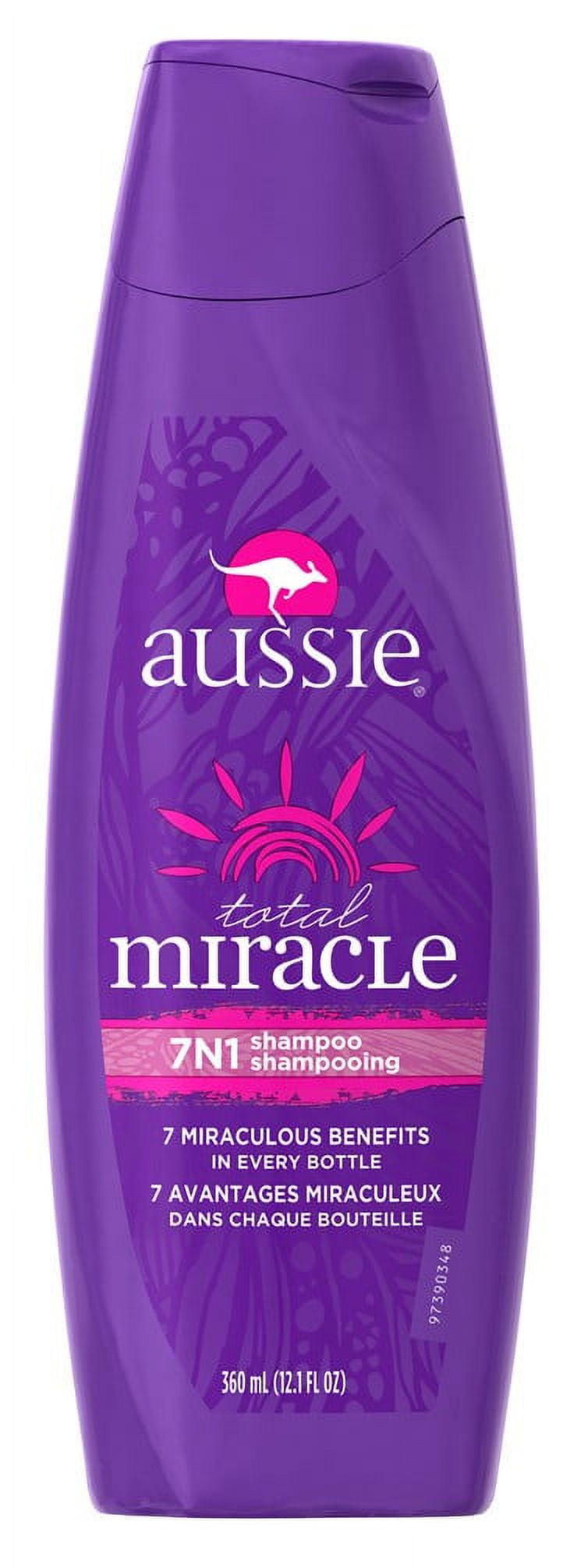 Aussie Shampoo 7-N-1 Total Miracle 12.1oz (Pack of 2)