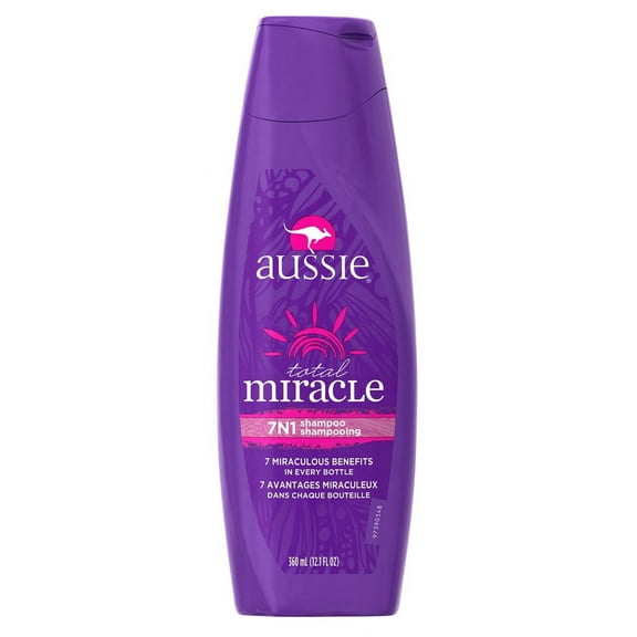 Aussie Shampoo 7-N-1 Total Miracle 12.1oz (Pack of 2)