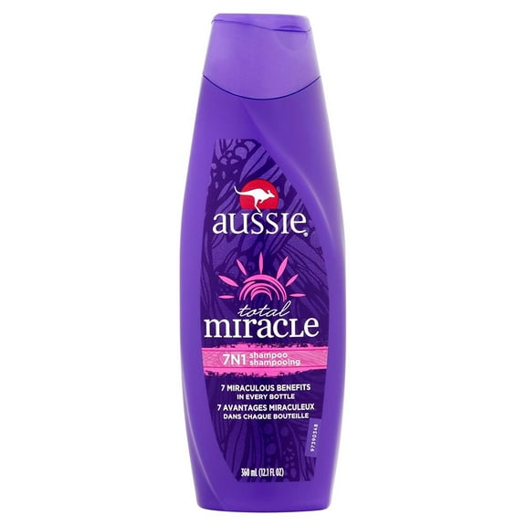 Aussie Total Miracle 7-N-1 Shampoo 12.1oz 6 Pack