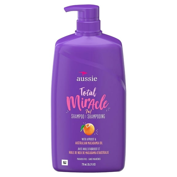 Aussie Total Miracle Collection 7N1 Shampoo, 26.2 oz, 6 Pack