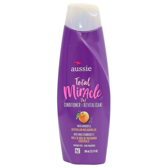 Aussie Total Miracle Conditioner, 12.1 Oz., Pack of 3