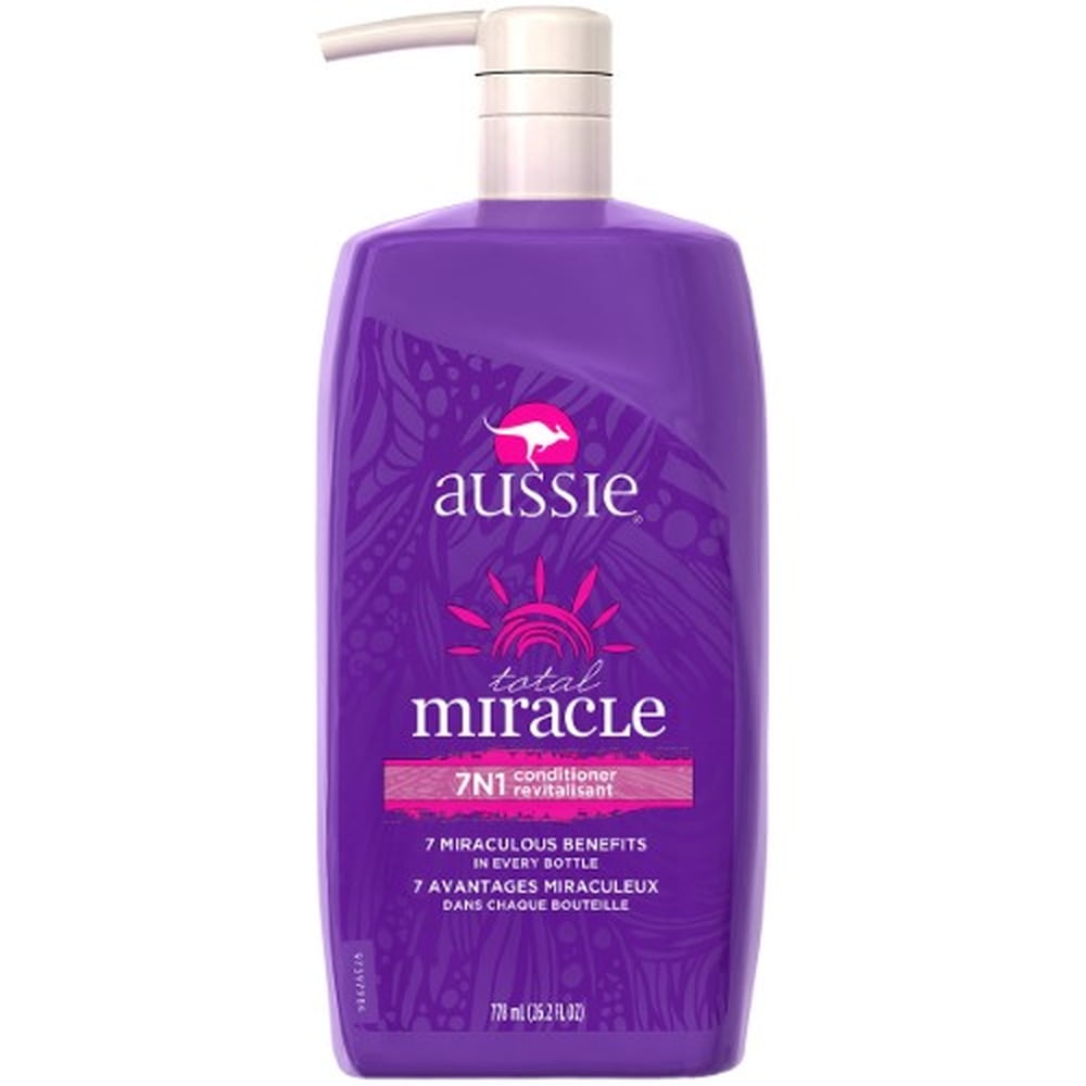 Aussie Total Miracle Conditioner, Paraben Free (Pack of 10)