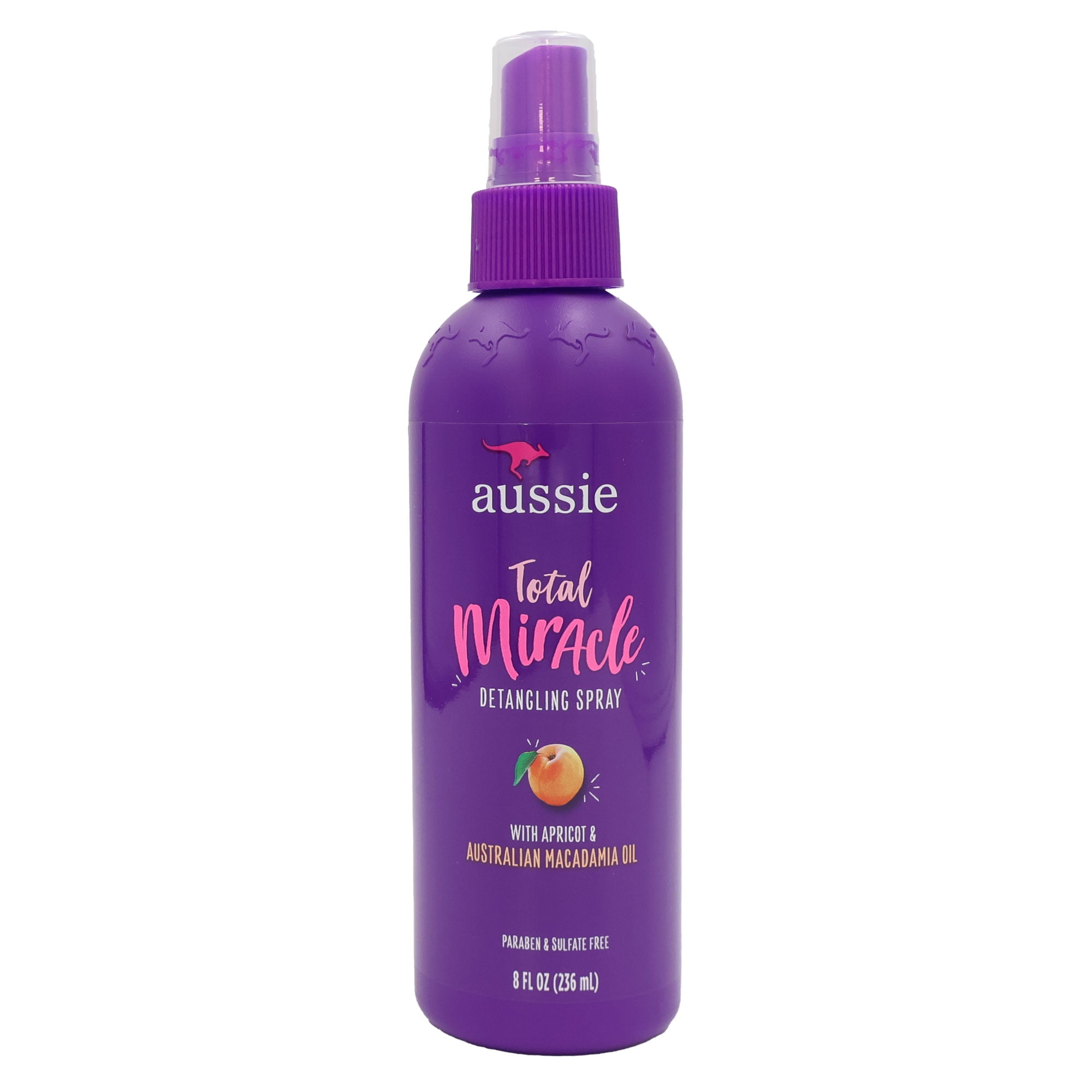 Aussie Total Miracle Detangling Spray, 8 Oz., Pack of 2